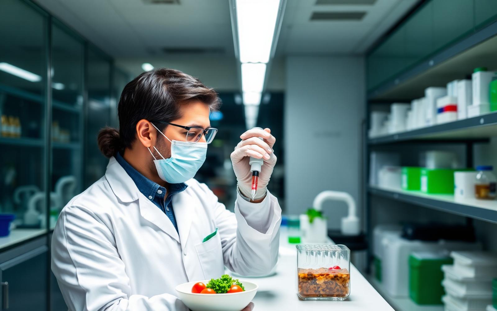 Quality laboratory at Seam Agro Foods